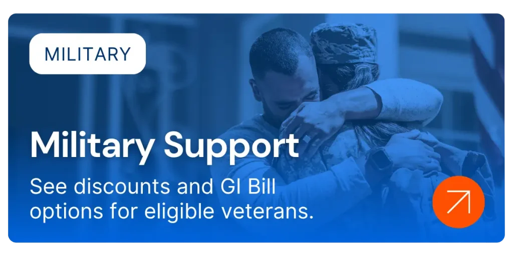 Apoyo militar: Consulte los descuentos y las opciones de la Ley GI para los veteranos que cumplan los requisitos.