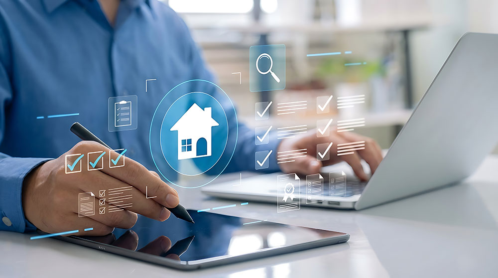 ICA Home Inspection Student working through certification program