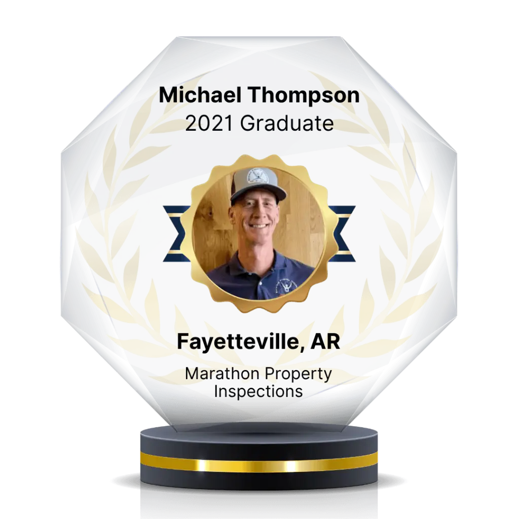 Michael Thompson - 2021 Graduate - Marathon Property Inspectors